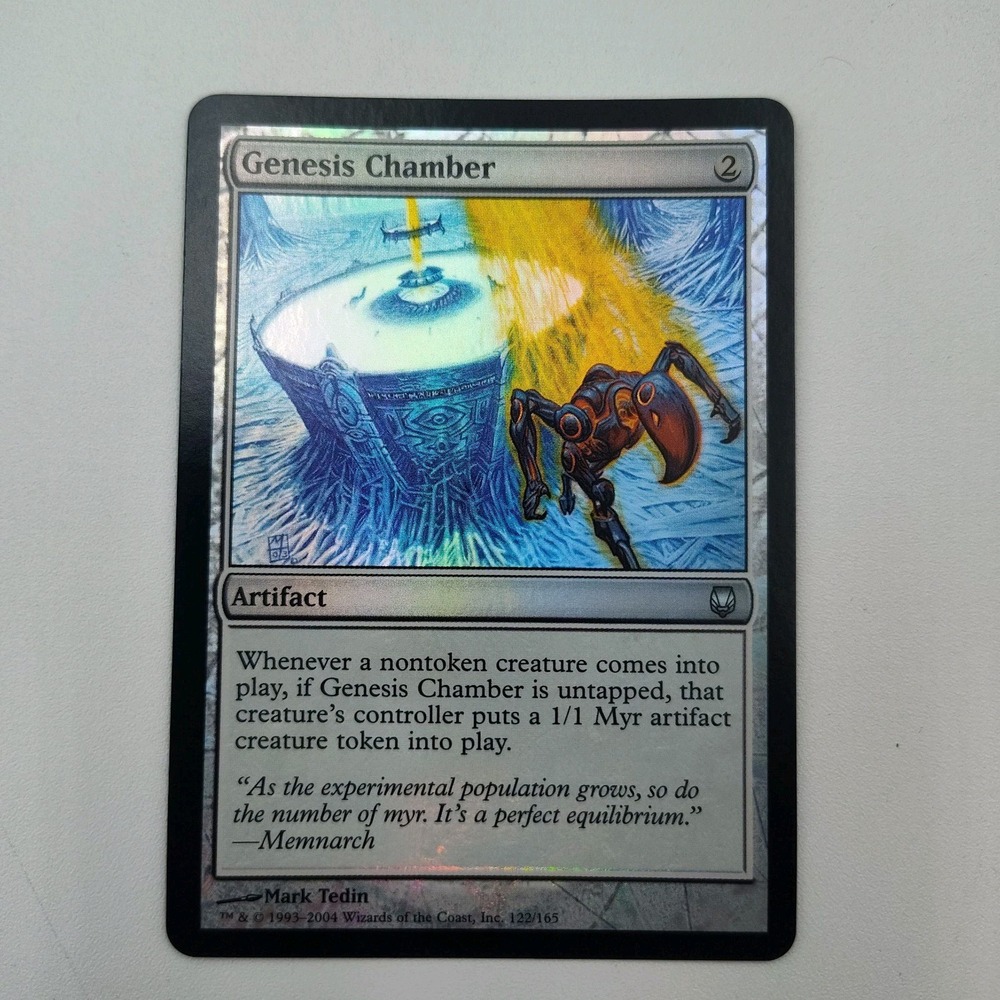 MTG FOIL‎ Genesis Chamber #122 Darksteel 2004 MAGIC THE GATHERING BG.2WA3219